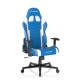 DXRacer P132 Prince Series Gaming Chair Blue-White